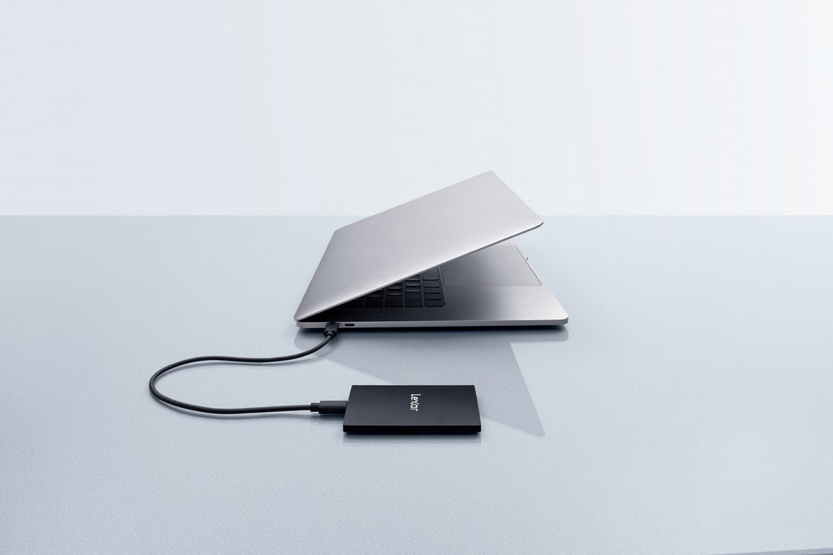 Disque SSD externe Lexar LSL500X004T-RNBNG 4 To USB Type-C USB 3.2 Gen 2x2 Noir