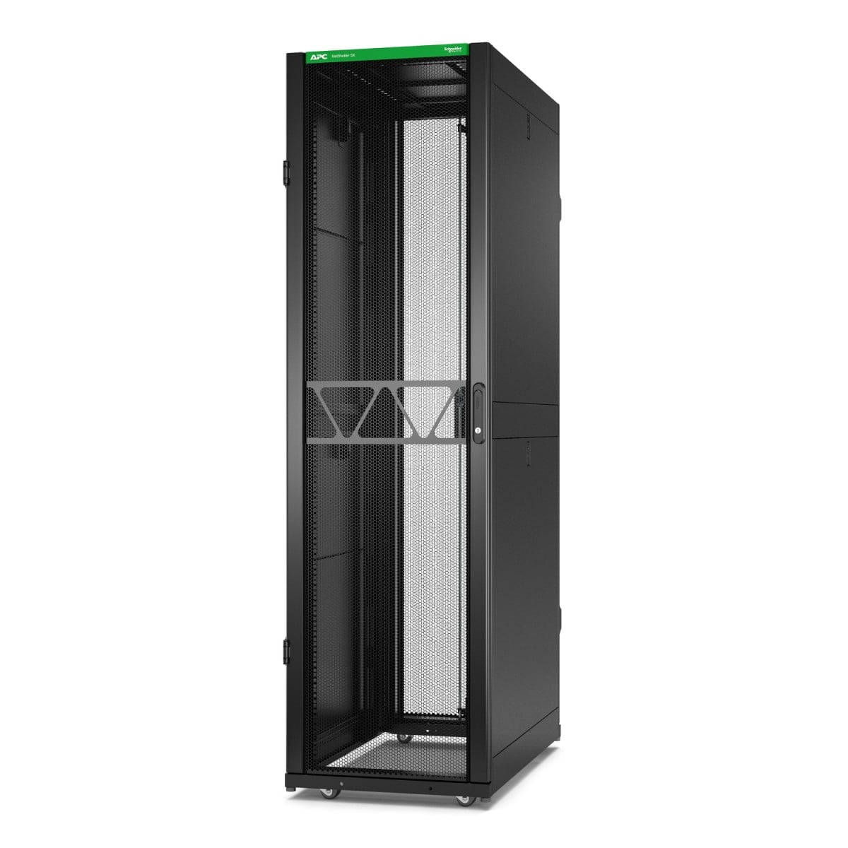 APC NetShelter SX Gen 2 Rack cabinet 2124H x 600W x 1070D mm with sides floor-standing Black 45U 19 TAA Compliant