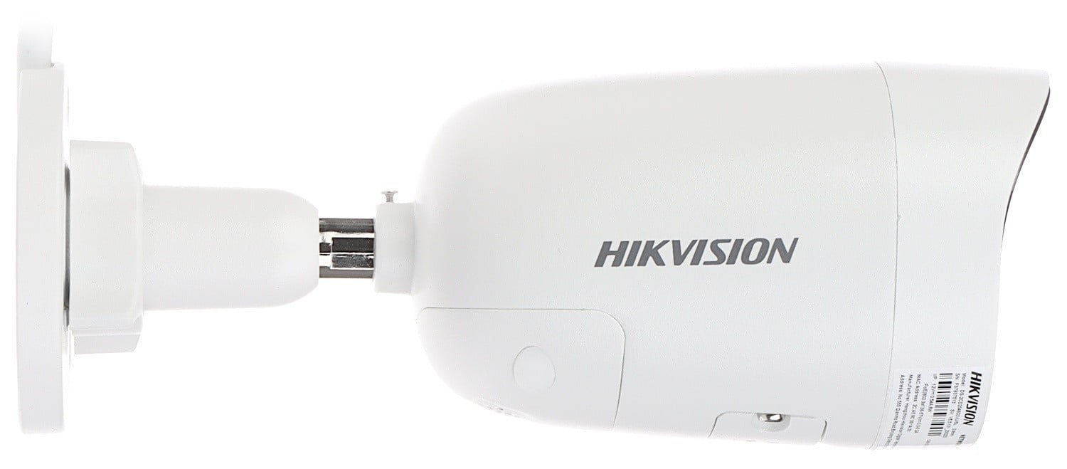 Hikvision DS-2CD2046G2-IU/SL(2.8mm)(C) 4 MP AcuSense Strobe Light and Audible Warning Fixed Mini Bullet Network Camera
