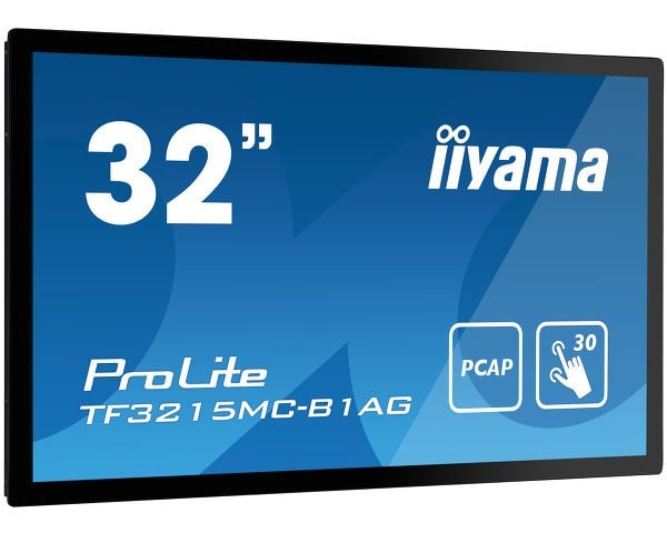 "iiyama ProLite TF3215MC-B1AG écran plat de PC 81,3 cm (32"") 1920 x 1080 pixels Full HD LED Écran tactile Kiosque Noir"