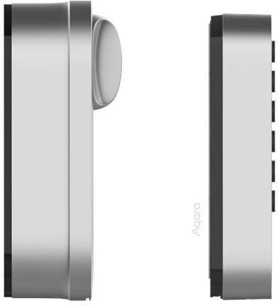 Aqara EL-D02DS Kit de serrure intelligente U200 Argent Serrure de porte intelligente HomeKit