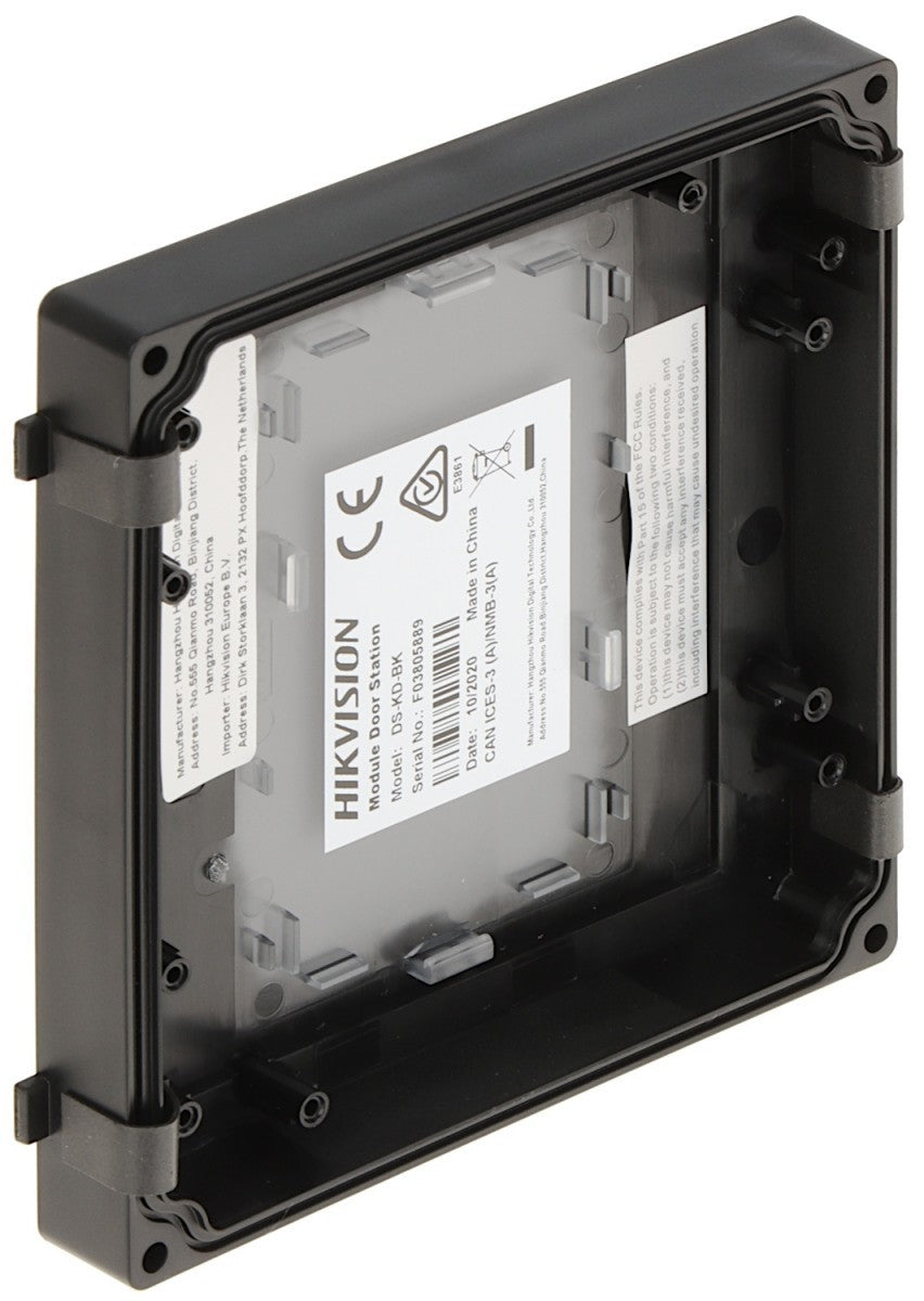 Hikvision DS-KD-BK Station de porte modulaire professionnelle série KD8