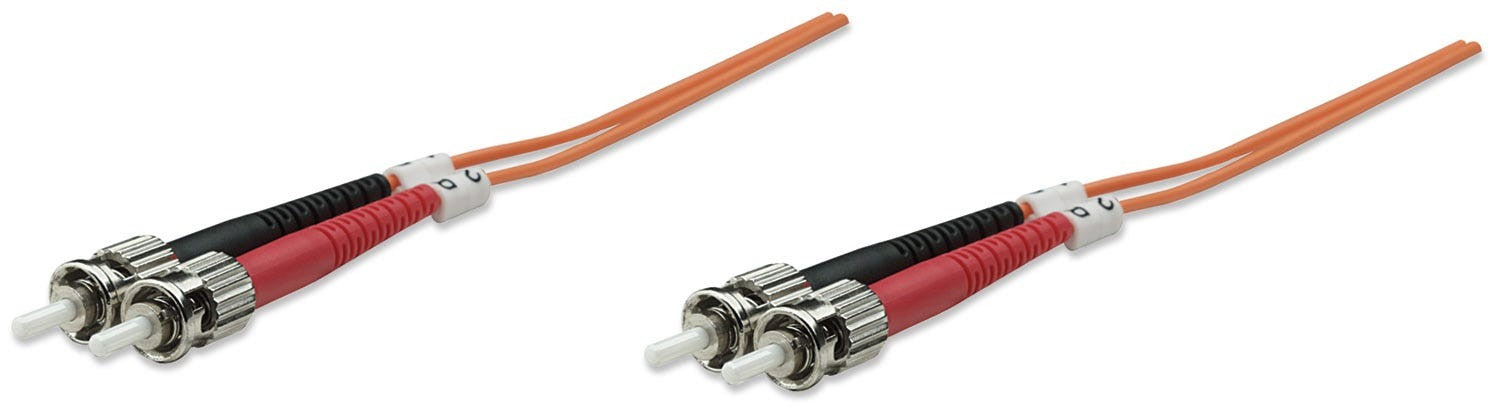 Intellinet 2.0m ST M/M câble de fibre optique 2 m OM2 Orange