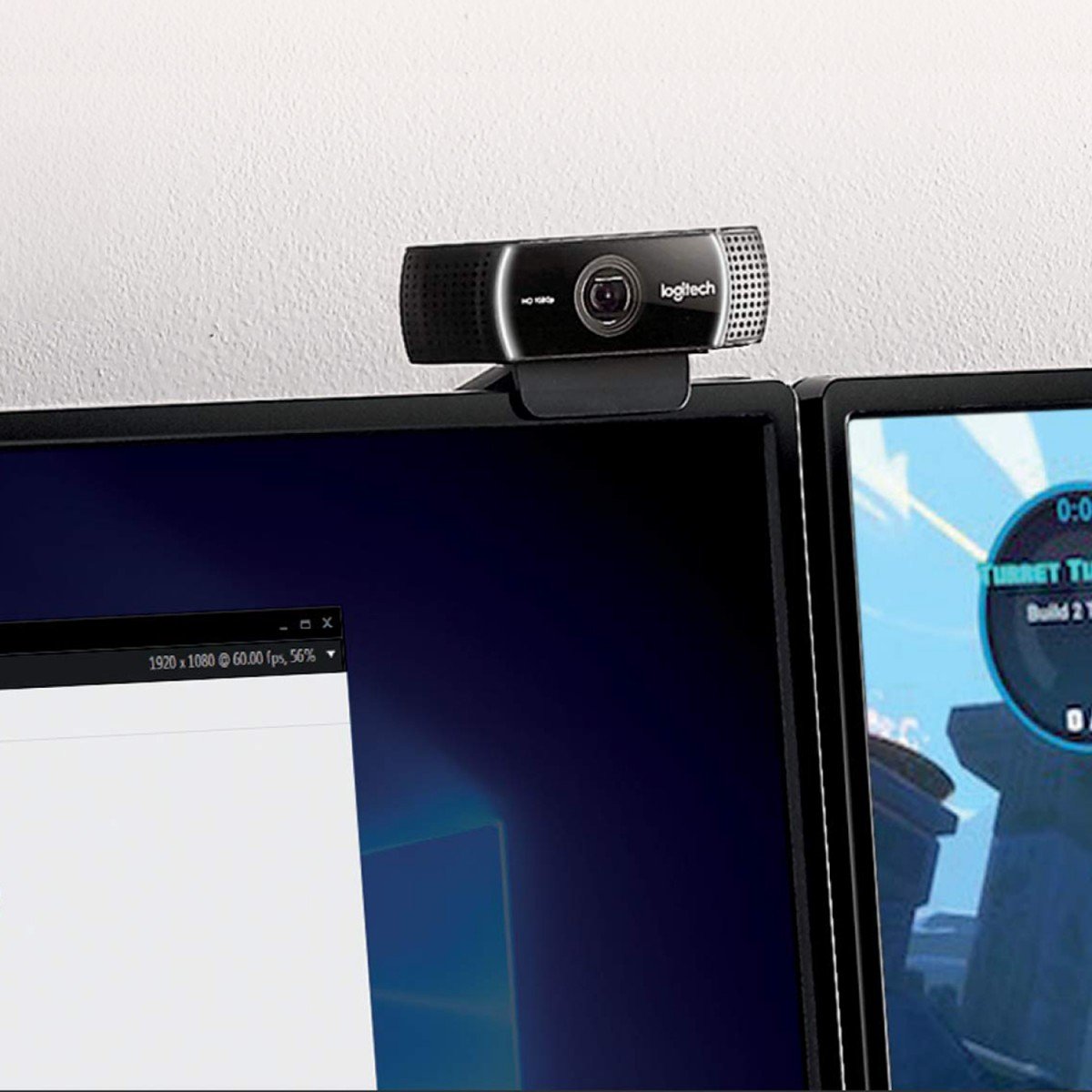 LOGITECH HD Pro Webcam C922 Webcam colour 720p 1080p H.264