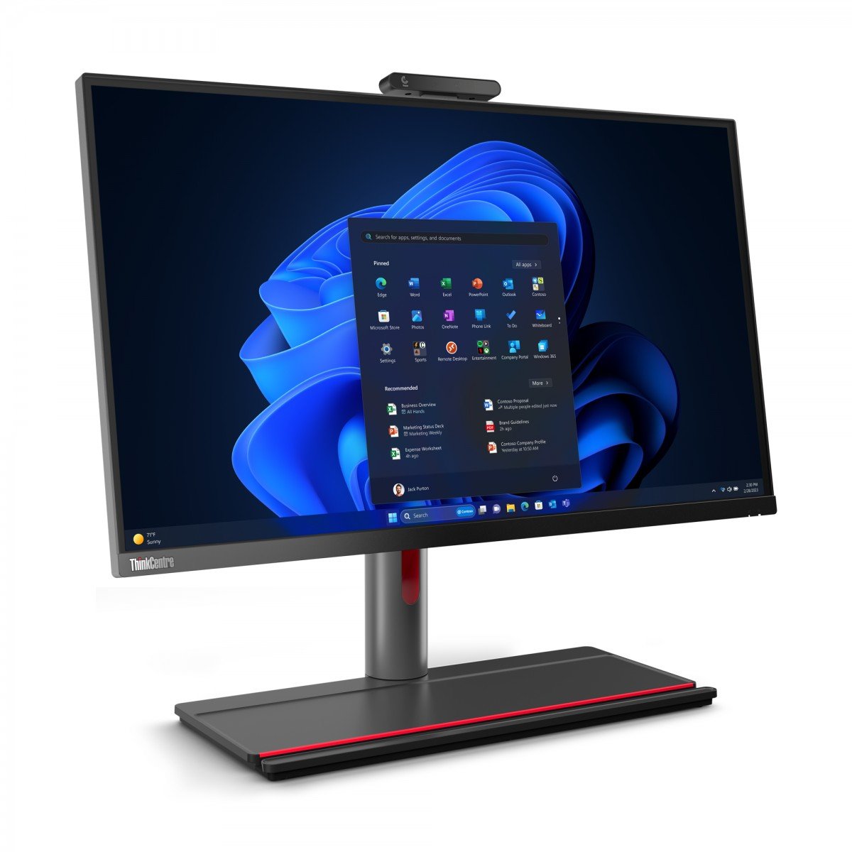 "Lenovo ThinkCentre M90a Pro Gen 4 Intel® Core™ i7 i7-13700 68,6 cm (27"") 2560 x 1440 pixels PC All-in-One 16 Go DDR5-SDRAM 512 Go SSD NVIDIA GeForce RTX 4050 Wi"