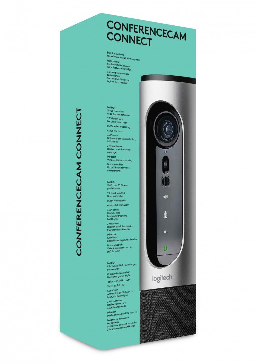 Logitech 960-001034 systeme de vidéo conférence Systeme de vidéoconférence de groupe