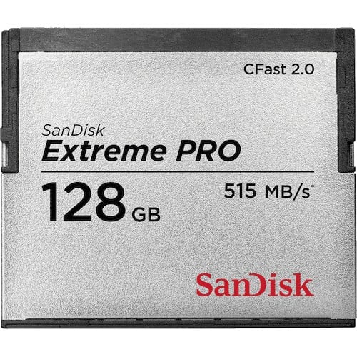 Extreme Pro CFAST 2.0 128GB 525MB/s VPG1