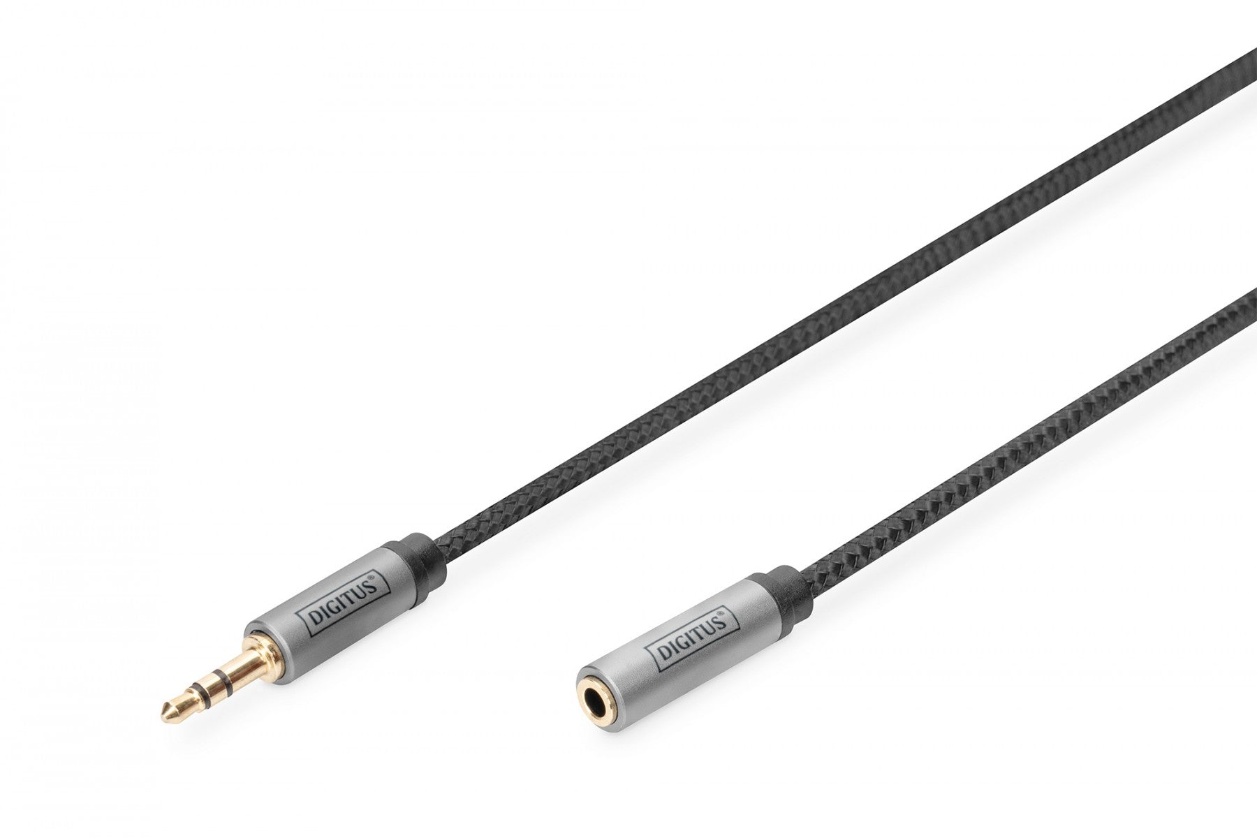 Digitus DB-510210-018-S câble audio 1,8 m 3,5mm Noir