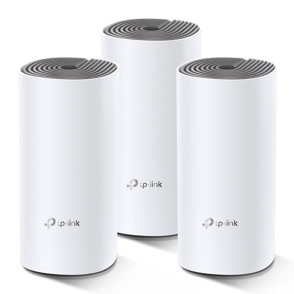 TP-LINK AC1200 Whole-Home Mesh Wi-Fi System Qualcomm CPU 867Mops at 5GHz+300Mops at 2.4GHz 2 10/100Mops Ports 2 internal antennas