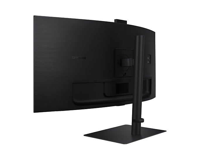 SAMSUNG ViewFinity S6 S34C652VAU Ecran incurvé 34p avec WEBCAM UWQHD 3440 x 1440 @100Hz VA 350cd/m² HDR10 5ms HDMI DP USB-C 90W HP