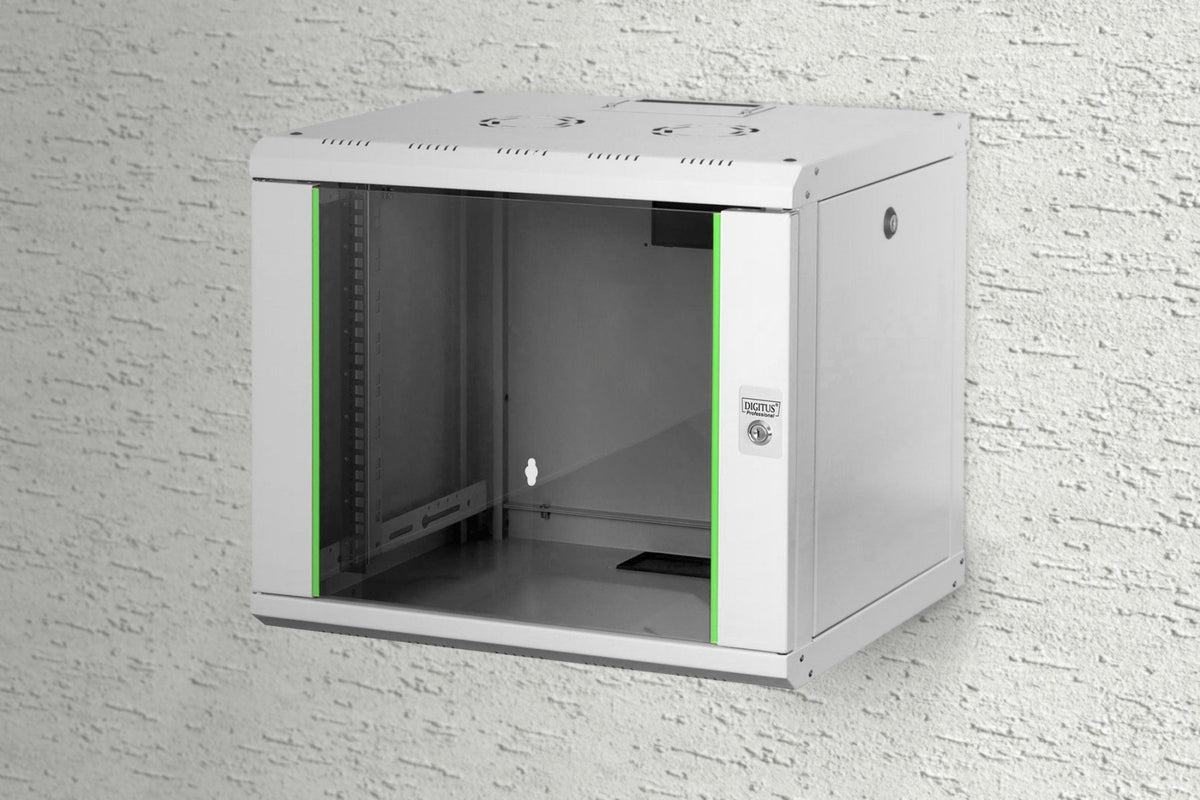 Digitus DN-19 09-U étagere 9U Rack monté sur le mur Gris