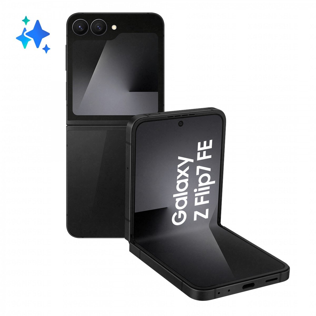 Samsung Galaxy Z Flip7 FE F761B 5G Dual Sim 8 Go RAM 128 Go - Noir
