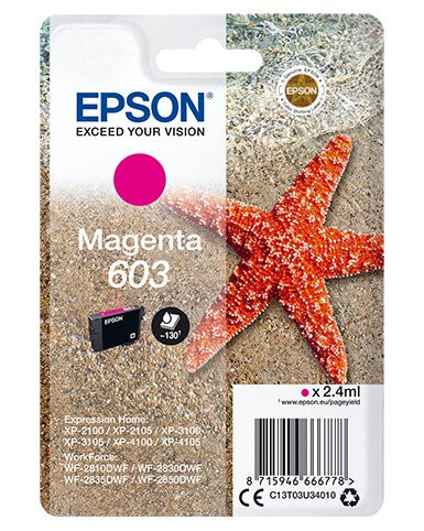 EPSON 1LB Singlepack Magenta 603 Ink w/s