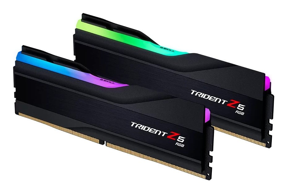 G.Skill Trident Z5 RGB F5-6000J2836G32GX2-TZ5RK module de mémoire 64 Go 2 x 32 Go DDR5 4800 MT/s