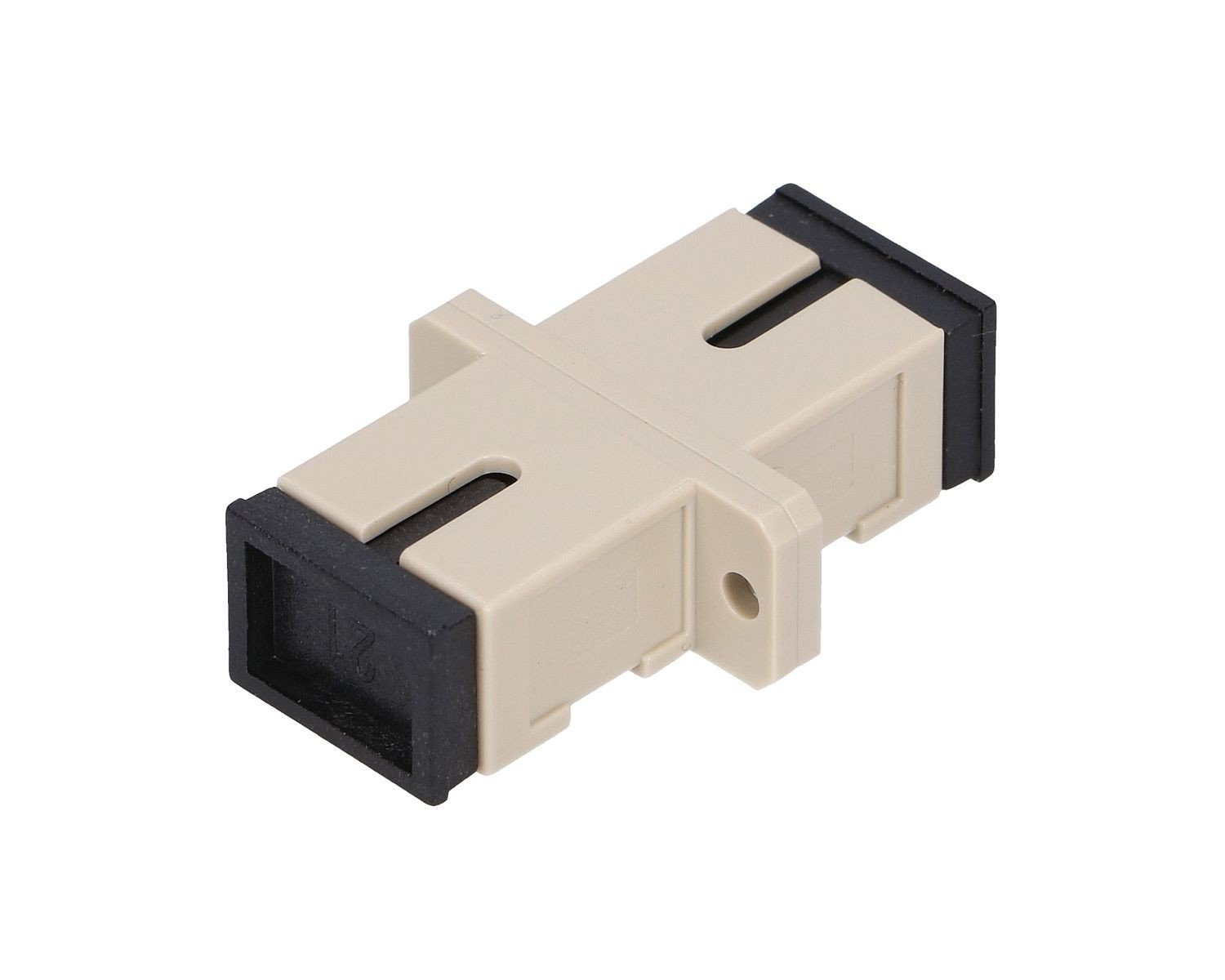Extralink ADAPTER SC/PC SC/UPC MM SIMPLEX GREY - Adapter adaptateur de fibres optiques SC/UPC