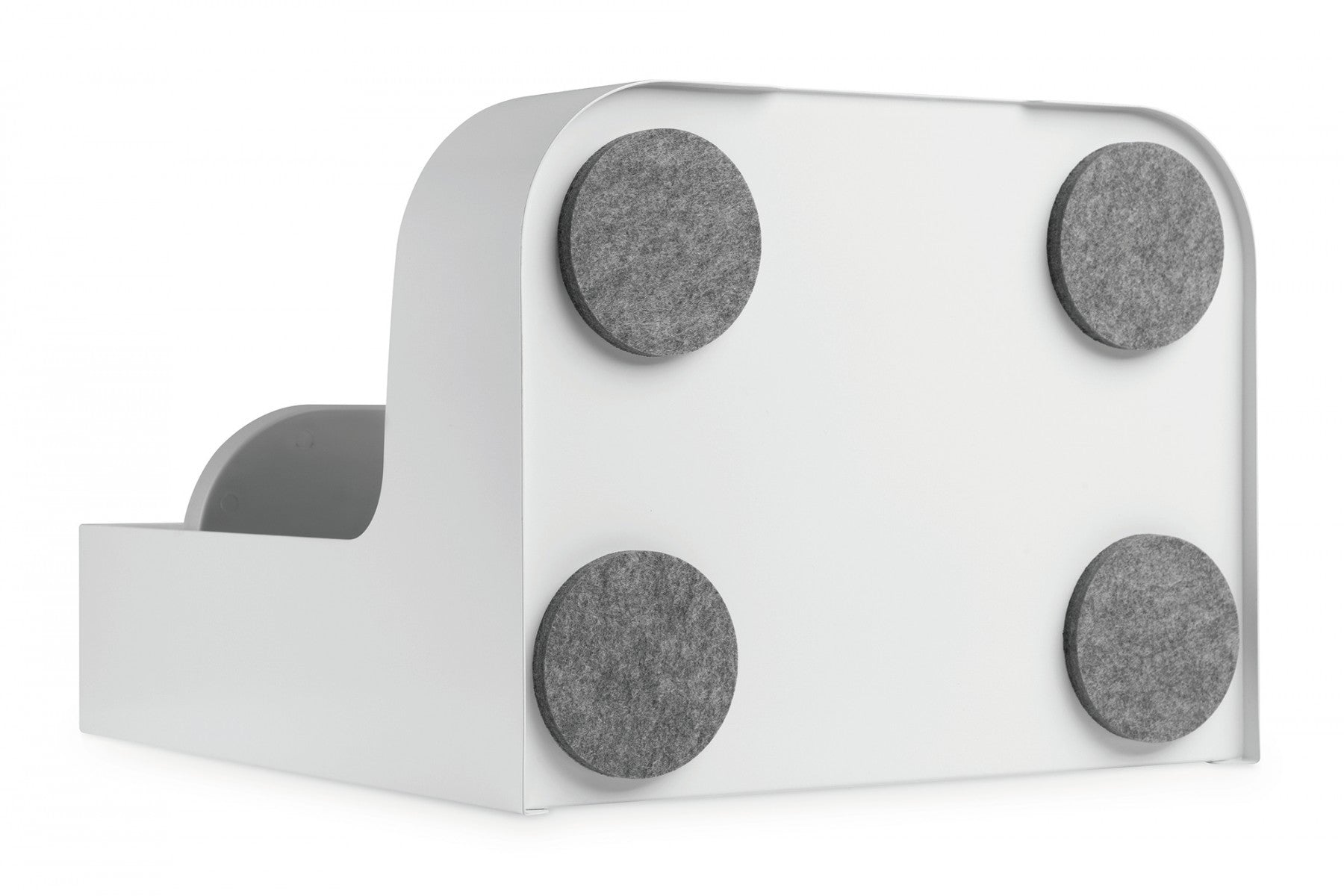 Digitus DA-90444 bac de rangement de bureau Plastique, Acier Blanc
