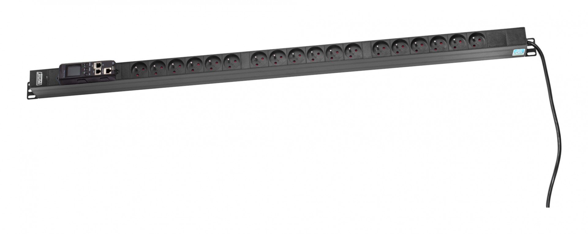 Digitus DN-IP-V-2-18E unité de distribution d'énergie 18 sortie(s) CA 0U Noir