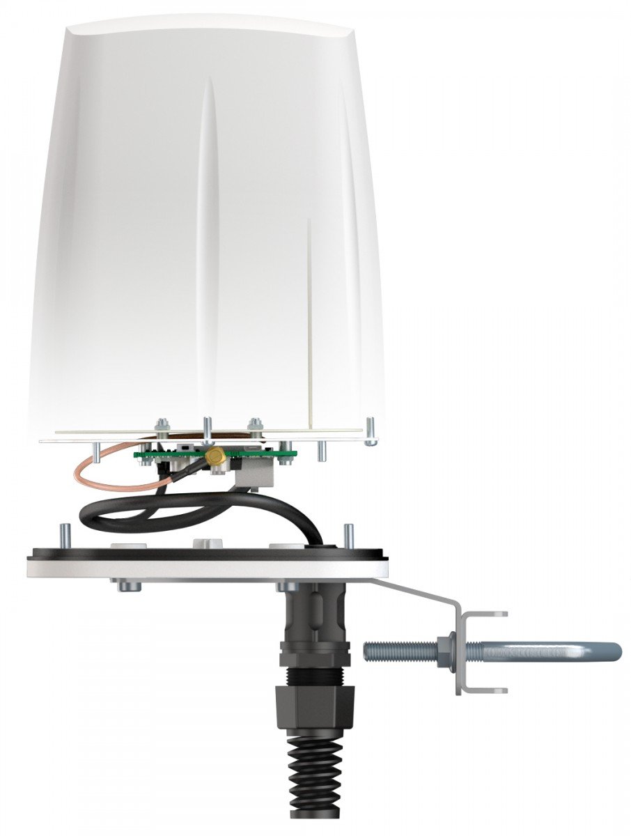 QuWireless A140S Antenne Omni-Directionnelle 4 dBi Gain 0.694-2.7 GHz