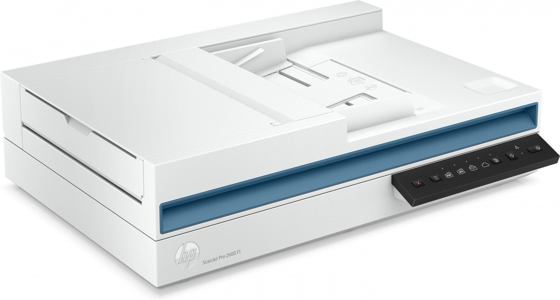 HP Scanjet Pro 2600 f1 Document scanner CMOS CIS Duplex A4 1200dpix1200dpi 25ppm mono 25ppm colour ADF 60sheets 1500scans USB