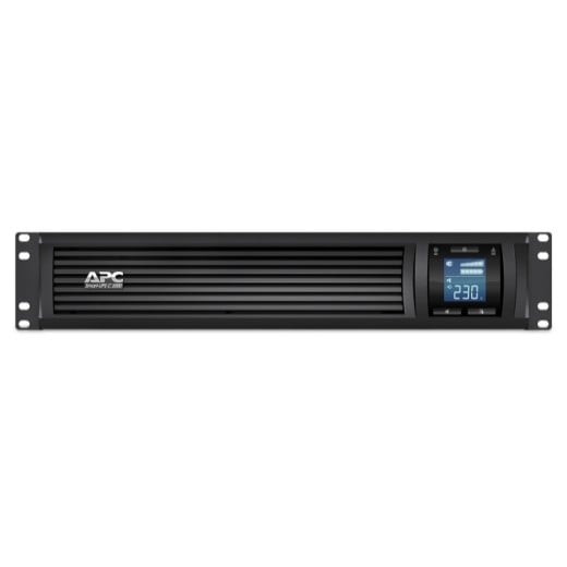 APC Smart-UPS C 2000VA 2U UPS rack-mountable AC 230V 1300Watt 2000VA USB output connectors 6 2U Black
