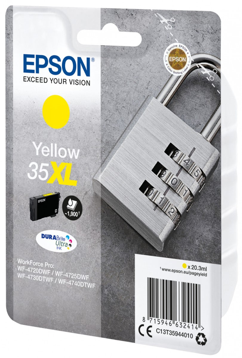 EPSON 2LB 35XL Ink Yellow 20.3ml