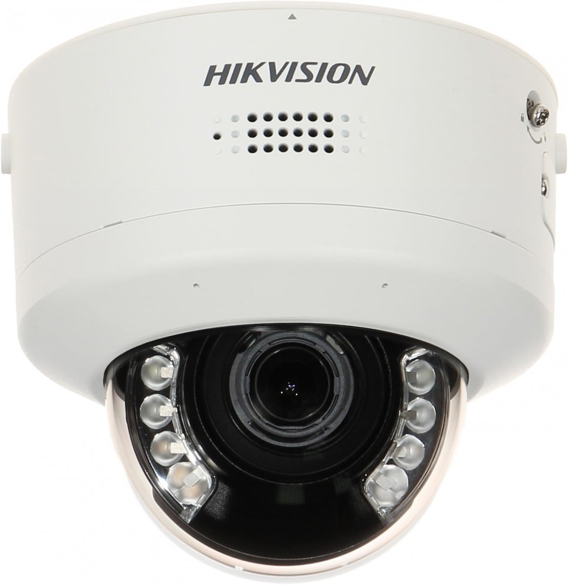 Hikvision DS-2CD2747G2H-LIPTRZS2U/SL(2.8-12mm) Caméra réseau dôme varifocale motorisée 4 MP avec Smart Hybrid Light et ColorVu