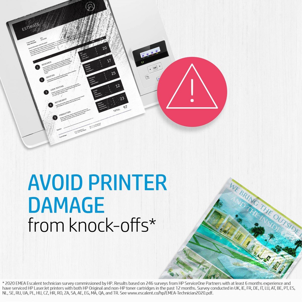 HP 124A toner LaserJet noir authentique
