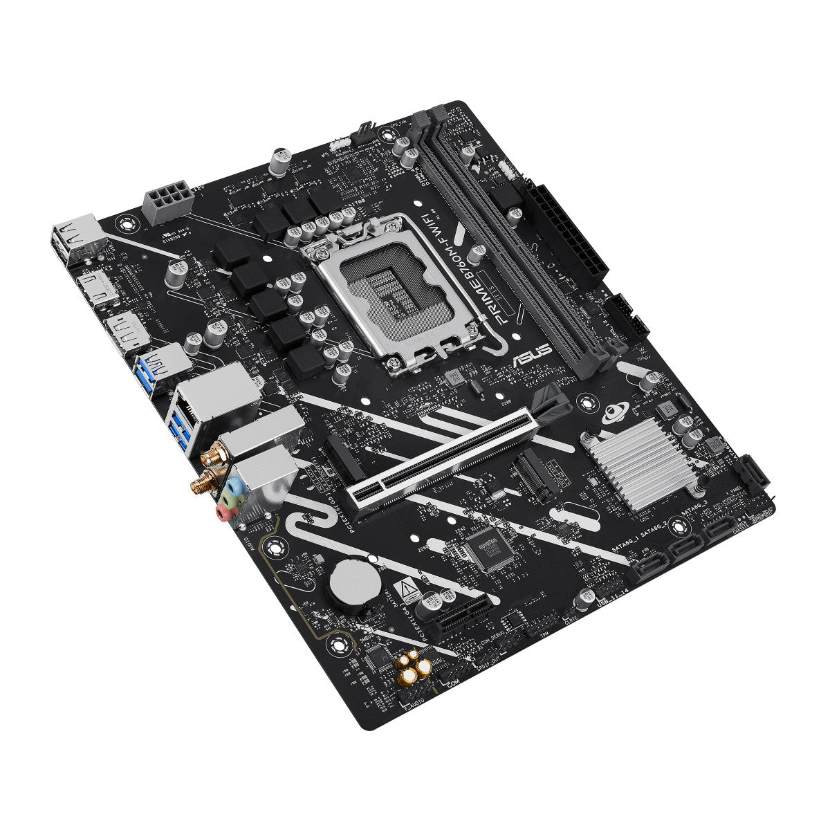 ASUS PRIME B760M-F WIFI LGA 1700 mATX motherboard DDR5 1xHDMI 1xDP 2xM.2 4xSATA