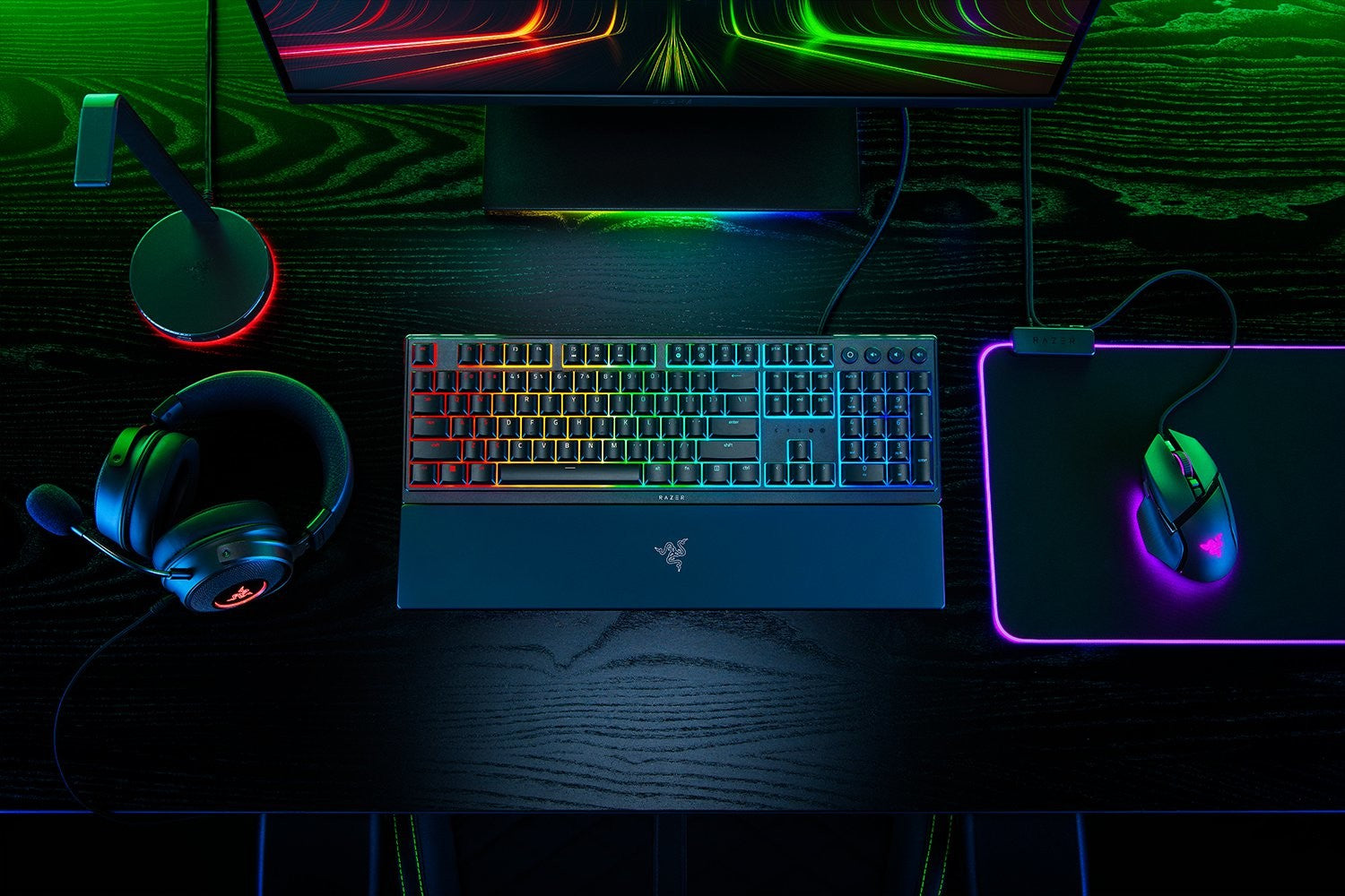 Razer Ornata V3 - US clavier Gaming USB Anglais Noir