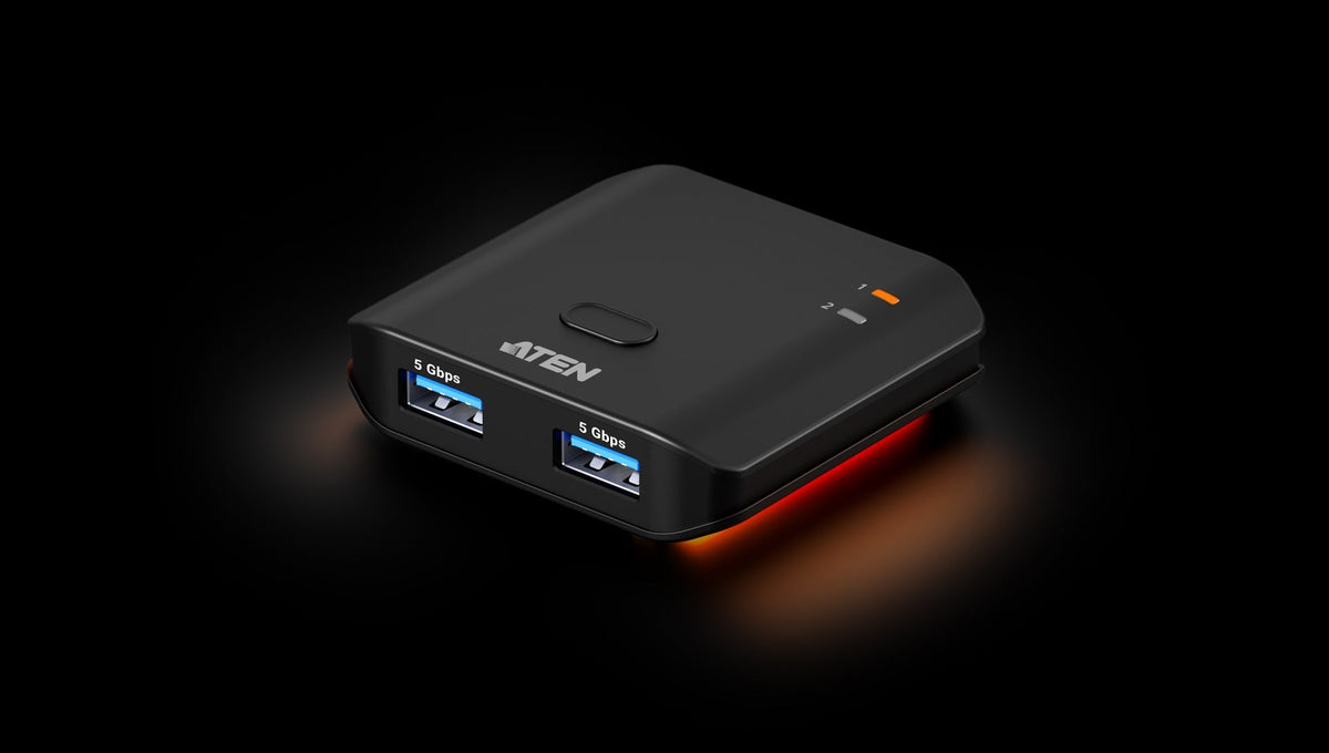 Aten US4322-AT 2x2 USB 3.2 Gen 1 Sharing Commutateur