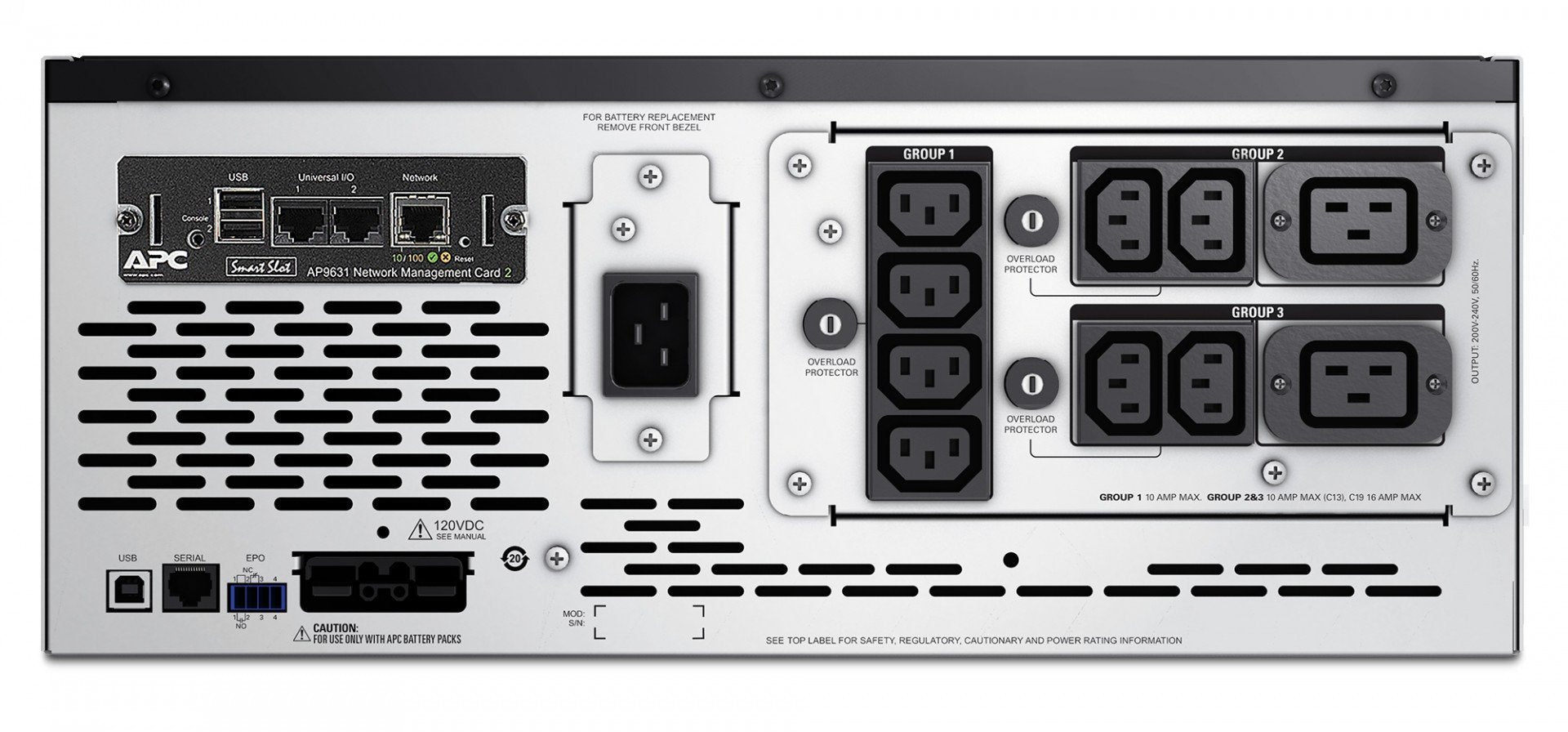 APC Smart-UPS X 3000VA Rack - Tower LCD with Network Card