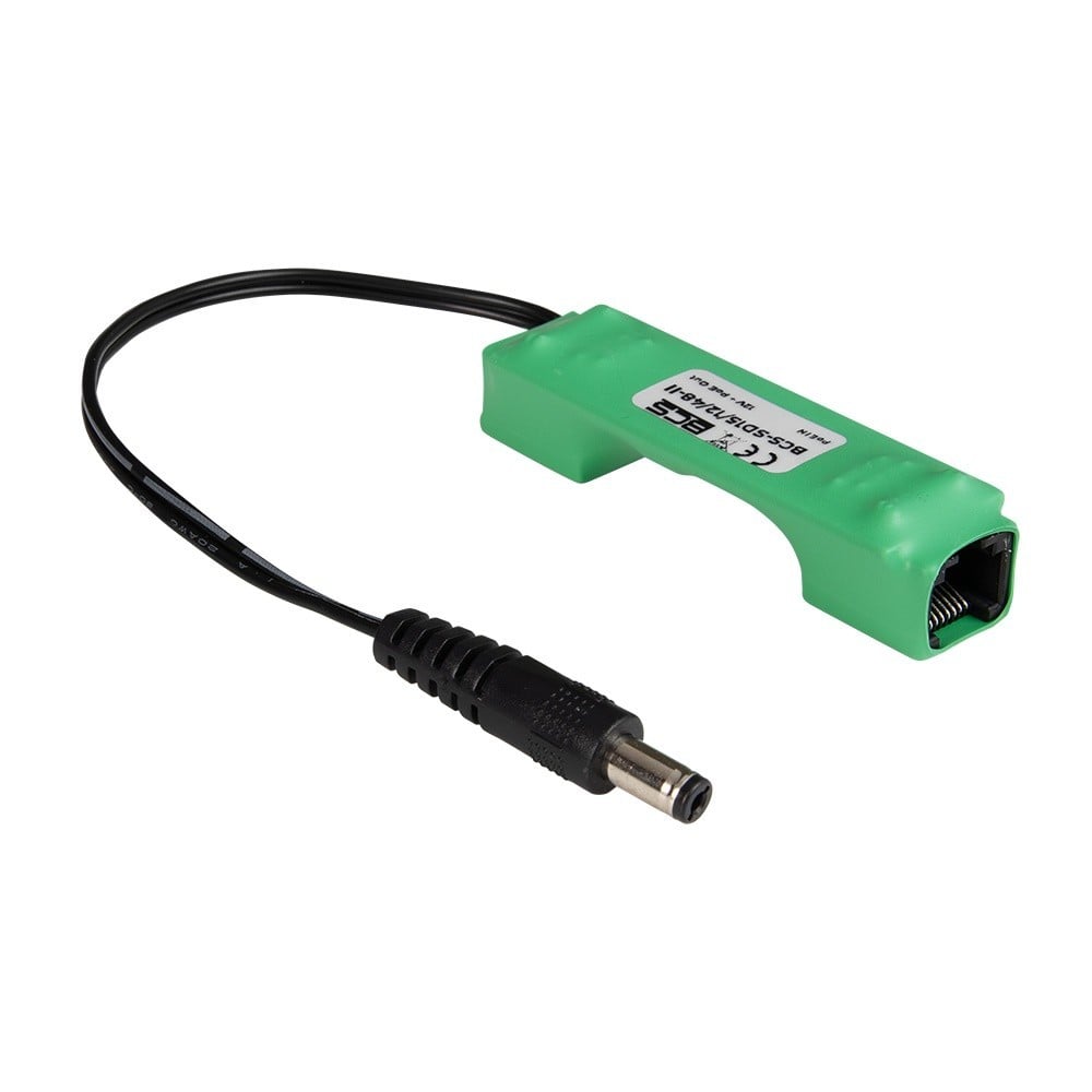 BCS BCS-SD15/12/48-II Convertisseur PoE 12V DC avec Stabilisation de Tension 1A