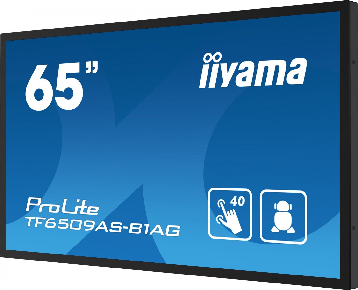 65" Bonded PCAP Anti-glare Bezel Free 40