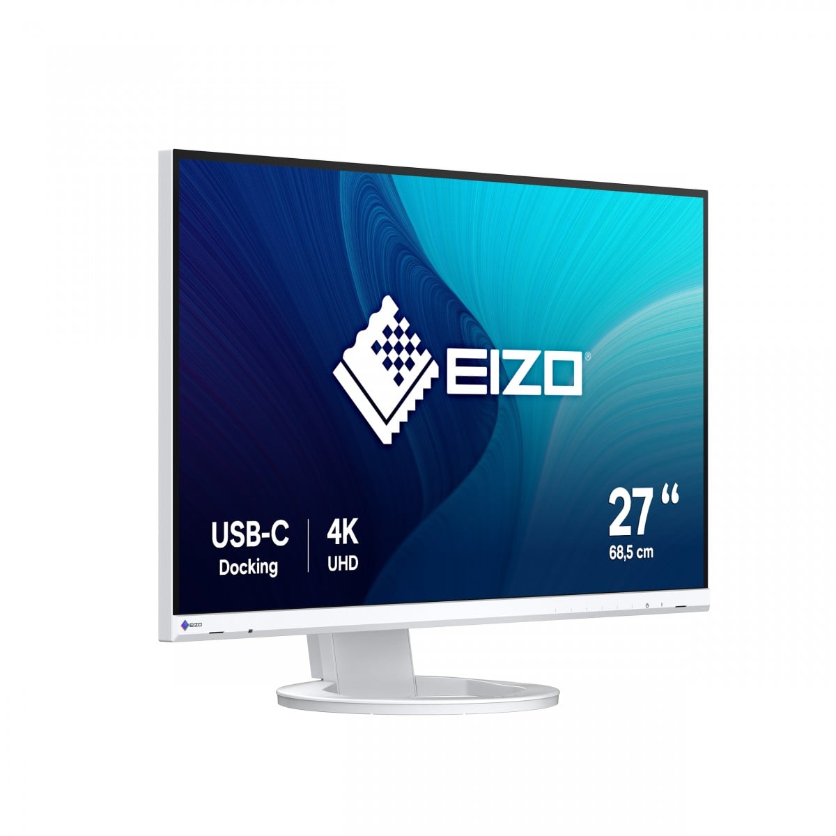 "EIZO EV2740S-WT Moniteur 27"" 3840x2160 IPS Blanc USB-C, DP, HDMI, 4x USB-A"