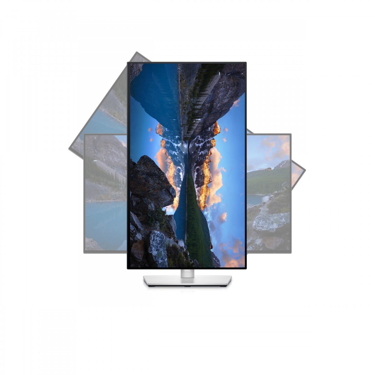 "DELL UltraSharp U2422H 60,5 cm (23.8"") 1920 x 1080 pixels Full HD LCD Noir, Argent"