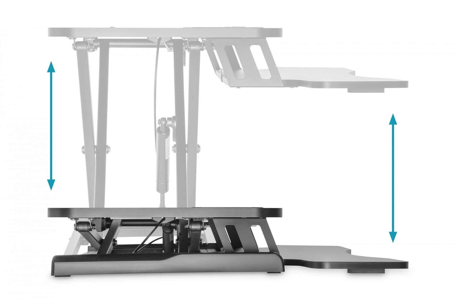 Digitus DA-90380-1 support d'écran plat pour bureau Noir