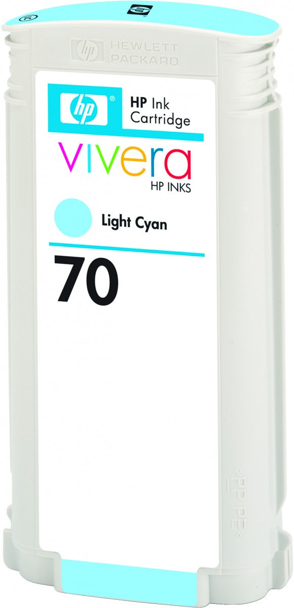 HP 70 original Ink cartridge C9390A light cyan standard capacity 130ml 1-pack