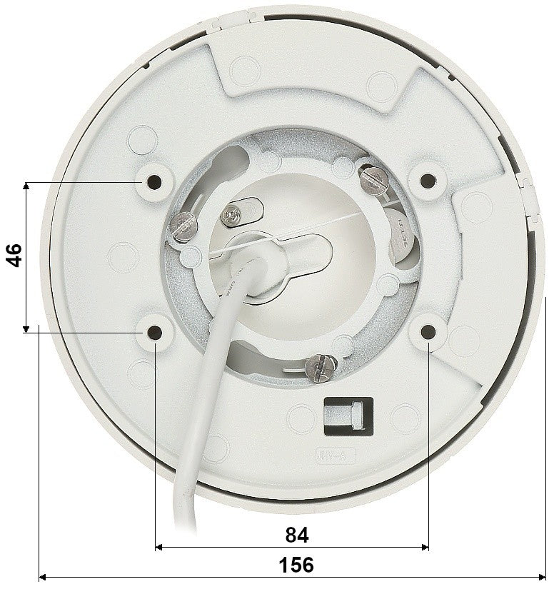 Hikvision DS-2CD2387G2P-LSU/SL(4mm)(C) 8 MP Panoramic ColorVu Fixed Turret Network Camera
