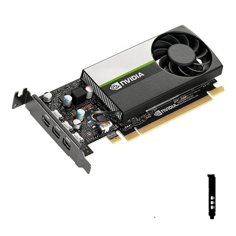 PNY NVIDIA T400 4Go 64-bit GDDR6 Low-profile single slot 3x DP