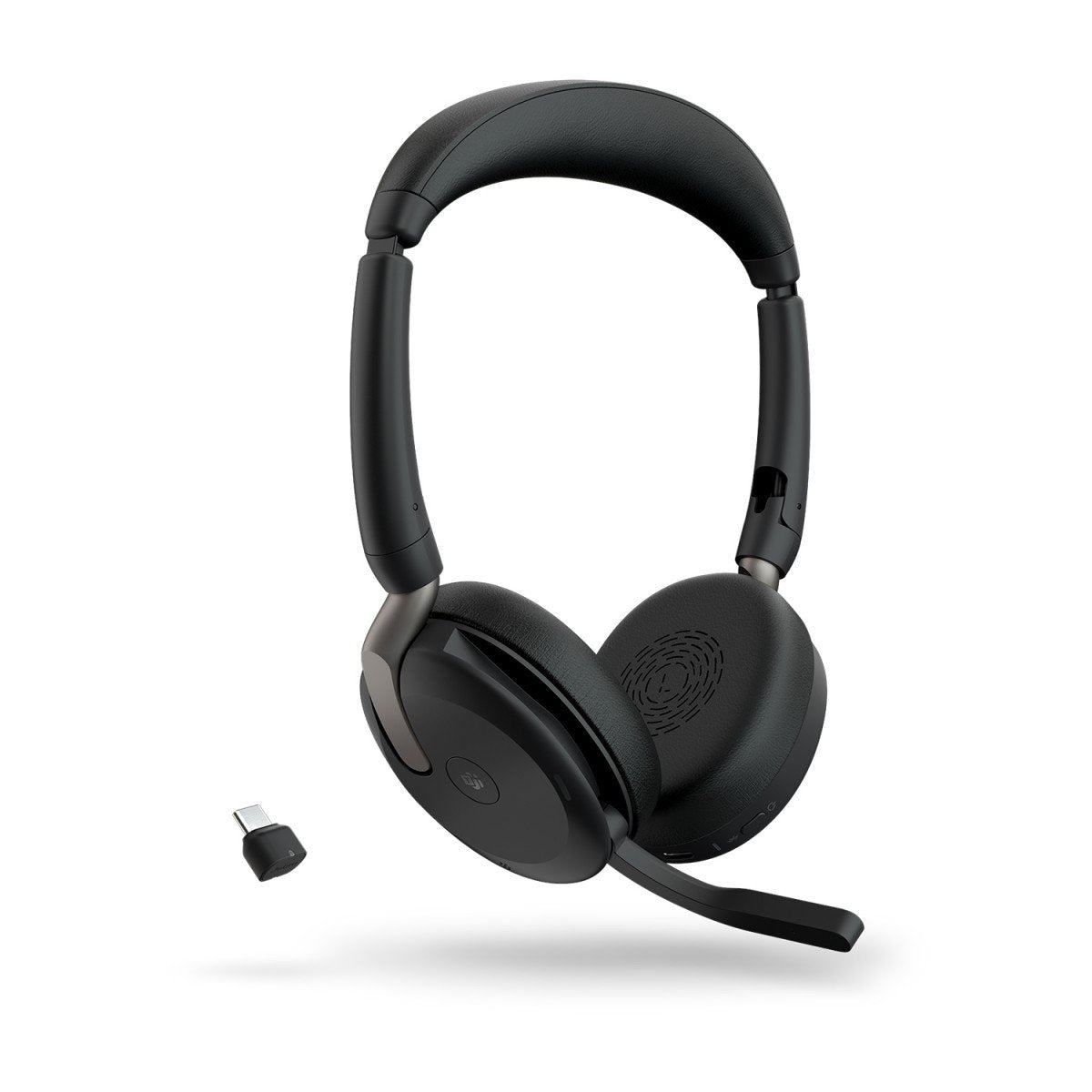 Jabra Evolve2 65 Flex Casque Avec fil &sans fil Arceau Bureau/Centre d'appels USB Type-C Bluetooth Noir
