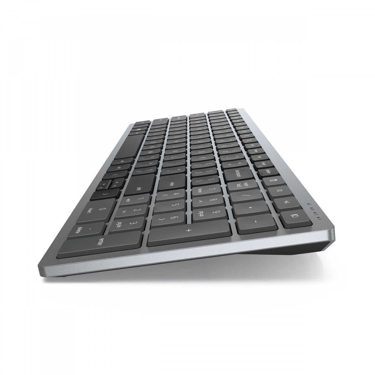 DELL KM7120W clavier Souris incluse Bureau RF sans fil + Bluetooth Gris, Titane