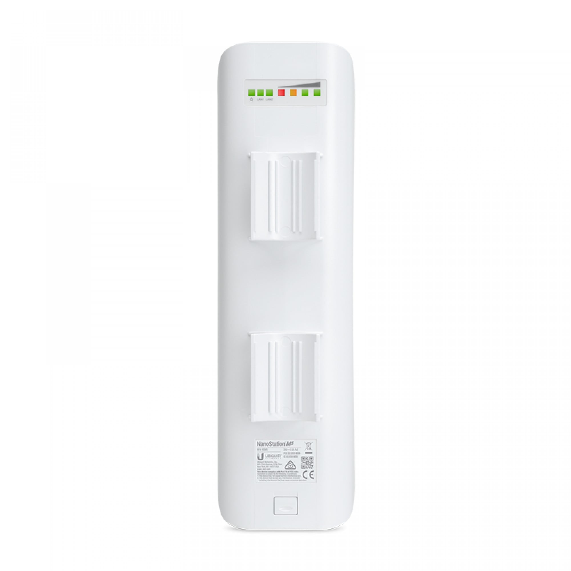Ubiquiti NSM5 Networks NanoStation M5 150 Mbit/s Blanc Connexion Ethernet, supportant l'alimentation via ce port (PoE)