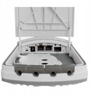 Mikrotik FTC21-UPS convertisseur de support réseau 2500 Mbit/s Blanc