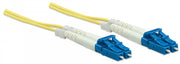 Intellinet 750004 câble de fibre optique 2 m LC OS2 Jaune