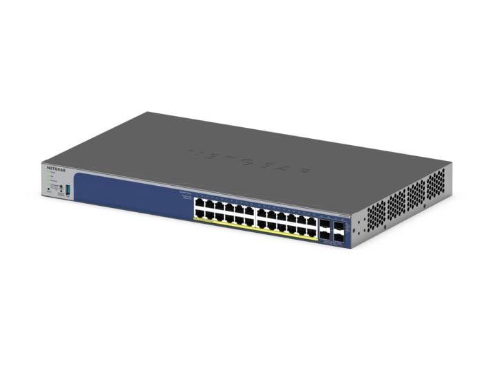NETGEAR 24P GE POE+ Smart Switch W/10G SFP+ GS728TXPV3
