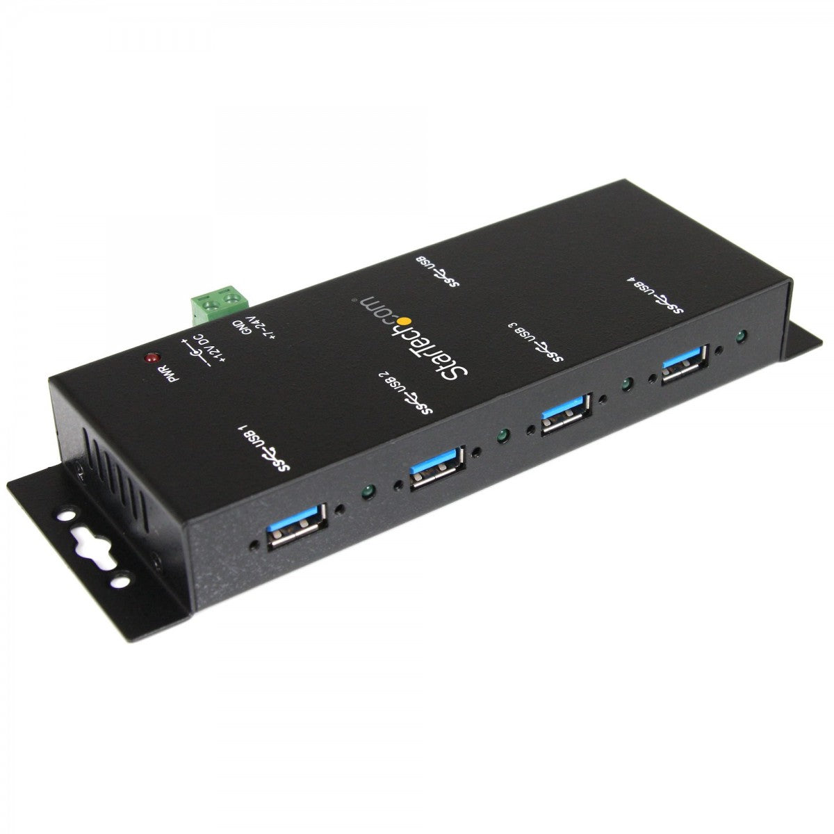 Mountable 4 Port Rugged USB 3.0 Hub