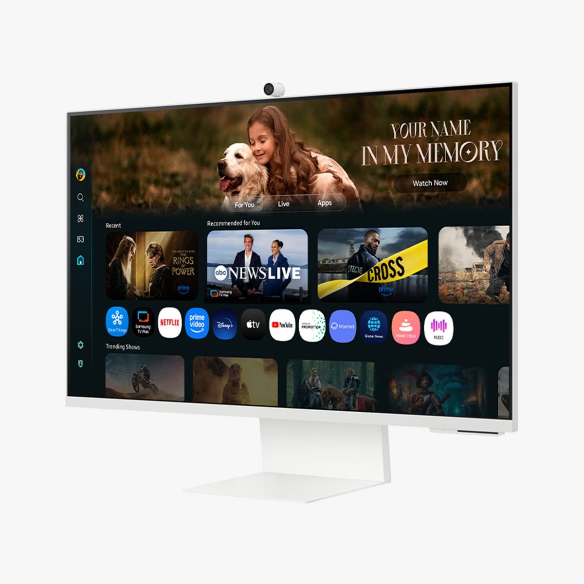 "Samsung M8 M80F écran plat de PC 81,3 cm (32"") 3840 x 2160 pixels 4K Ultra HD LCD Blanc"