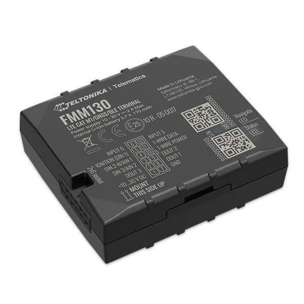 Teltonika FMM130 tracker GPS Voiture 0,128 GB Noir