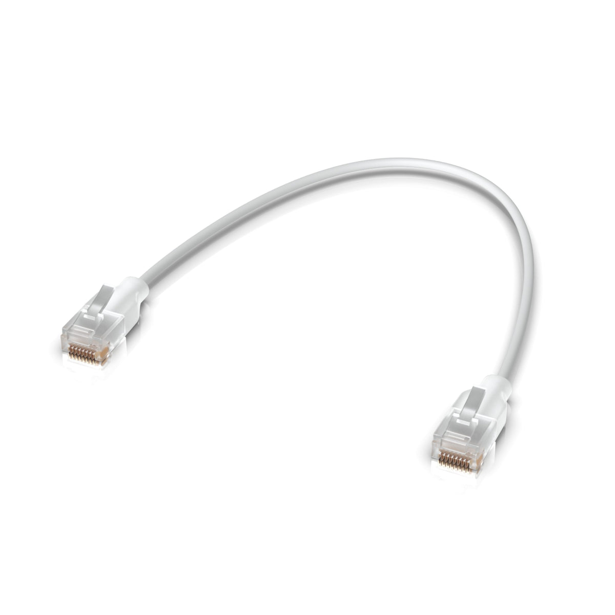 UniFi patch cable with translucent boote