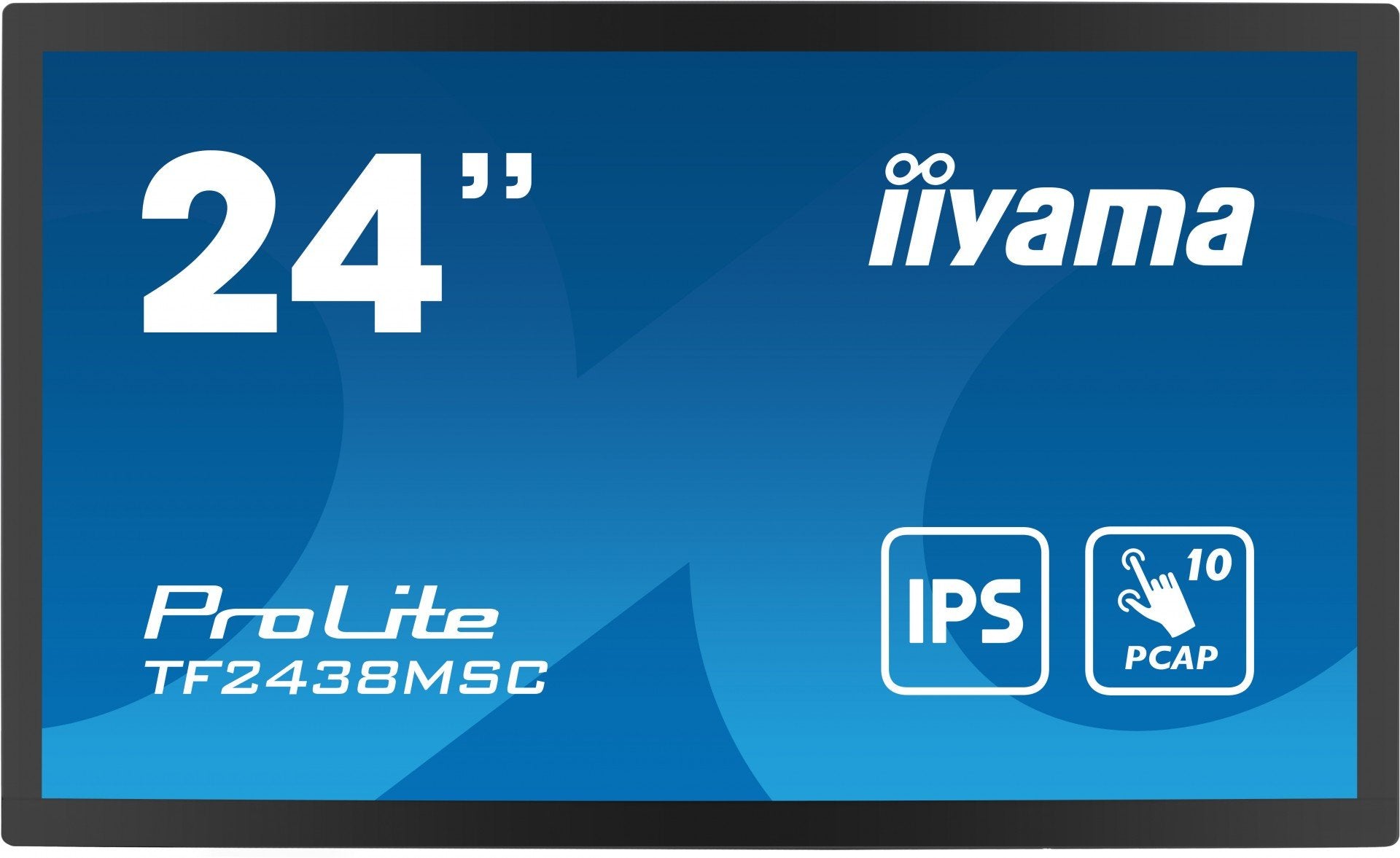 "iiyama TF2438MSC-B1 écran plat de PC 60,5 cm (23.8"") 1920 x 1080 pixels Full HD LED Écran tactile Noir"
